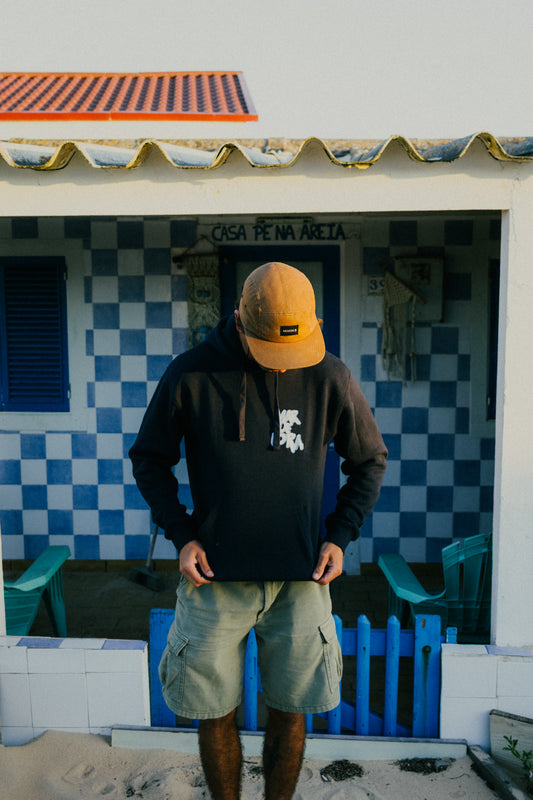 Sweatshirt Mar De Fora Classic Logo Azul Navy